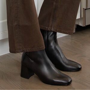 M Gemi The Cristina Boot in Black Nappa